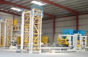 Vibropress,  block machine,  for the production of paving slabs R-400