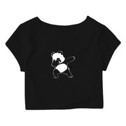 Buy Graphic Dab Panda Crop Tops for Girls online at Baefikre