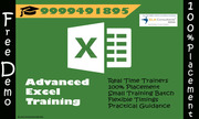 Join Best Advanced Excel Institute in Delhi : SLA Consultants India