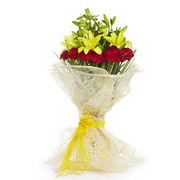 Send Flower Bouquets online to India