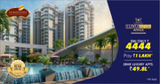 Luxury 2/3 BHK flat ranging from 1165 to 1690 SQ. FT. in Noida