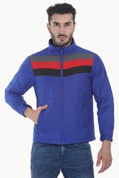 Striped Padded Cire Jacket