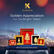 Best Gold Foiled Handmade Frames for Corporate Gifting | Kundan   