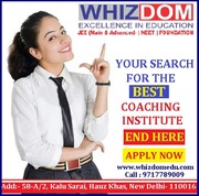 Top Medical and JEE coaching institute in Delhi 