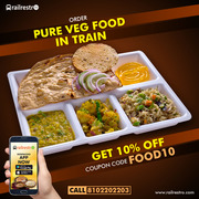 Are you troubled by hunger in train | RailRestro