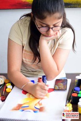 modern art painting classes in model town 