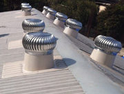 Rooftop wind ventilator