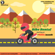 best bike rental in delhi