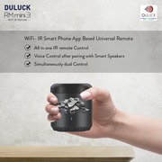 Duluck RM Mini 3 :  Wifi - IR Smart Phone App Based Universal Remote