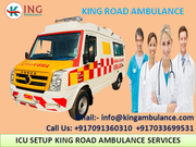 Topmost ICU Ambulance Service in Delhi by King Ambulance