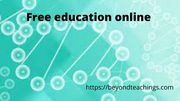 Free education Online 