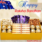 Send Rakhi Gifts to Australia for Brother or Sister at Cheap Price