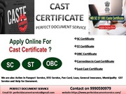 Online Procedure Of  SC Certificate