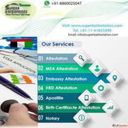 Dubai Attestation Service in India