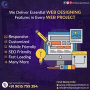 Milkyway Infotech,  we provide the essential web designing 