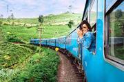 Train journey in India