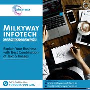 Milkyway Infotech graphic design service Company in Noida