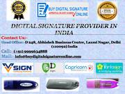 DIGITAL SIGNATURE SERVICES IN DELHI