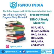 IGNOU Study Material All Programme 