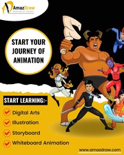 animation studio in delhi |Amazdraw | 8595861648