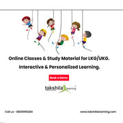 Online classes & study material for LKG/UKG/Nursery
