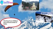 Shimla Manali Tour Deals - Full Himachal Holidays Package
