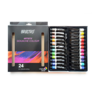 Brustro Artists' Gouache Paints | Pack of 24 | 12ml Tube