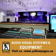 List of Audio Visual Systems & Equipment in UAE
