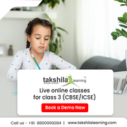 Live Online Tuition for Class 3 - CBSE/ ICSE / International Boards