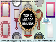 Manufacturer And Exporter Of Mirrors In India- Shreegee