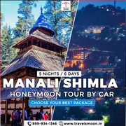 05 Nights/06 Days Shimla Manali Honeymoon Tour @ 13, 499