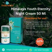 Himalaya Youth Eternity Night Cream for Women,  50 gm,  Hydrates,  Evens 