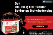 UTL Tubular Batteries Distributors | UTL C10 & C20 Tubular Batteries D