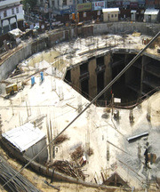 Underground parking construction benefits in India