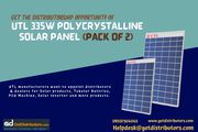 UTL 335W Polycrystalline Solar Panel (Pack of 2) Distributors wanted