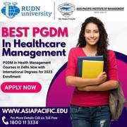 Best PGDM in healthcare management 