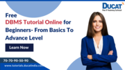 DBMS Tutorial for Beginners- From Basics To Advance Level