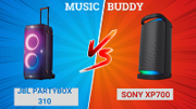 Jbl partybox 310 vs Sony xp700