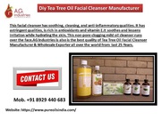 Diy Tea Tree Oil Facial Cleanser Manufacturer