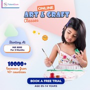 Unleash Your Creativity with Talentgum's Online Art Classes for Kids