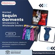 Wanted Sequin Garments Wholesalers & Wholesale Dealers