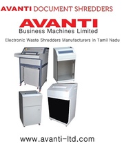 Shredding Machine in Chennai - Electronic Waste Shredders Manufacturer