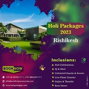 Holi Celebration Packages in Rishikesh | Holi Packages 2023