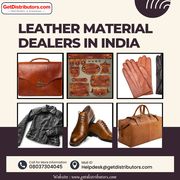 Leather Material Dealers in India | Leather Products Distributors