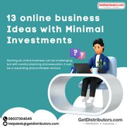 13 online business Ideas with Minimal Investments