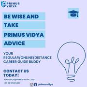 Primus Vidya-Investigate 150+ Universities,  100+ Courses