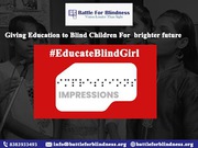 We Provide Education To Blind Childrens 