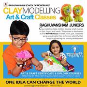 Clay modelling art&craft classes....