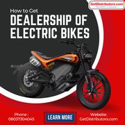 How to get Dealership of Electric Bikes