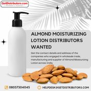 Almond Moisturizing Lotion Distributors Wanted